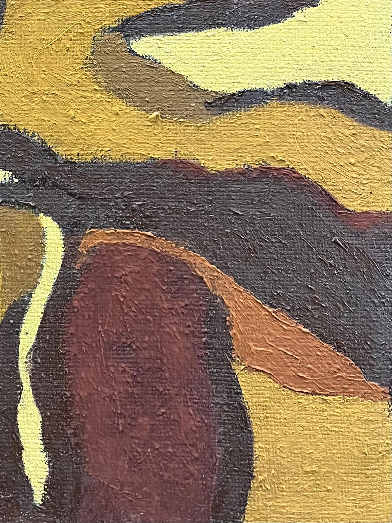 The last breath by Gilbert Pauli - Oil on canvas 40x50 cm For Sale 4