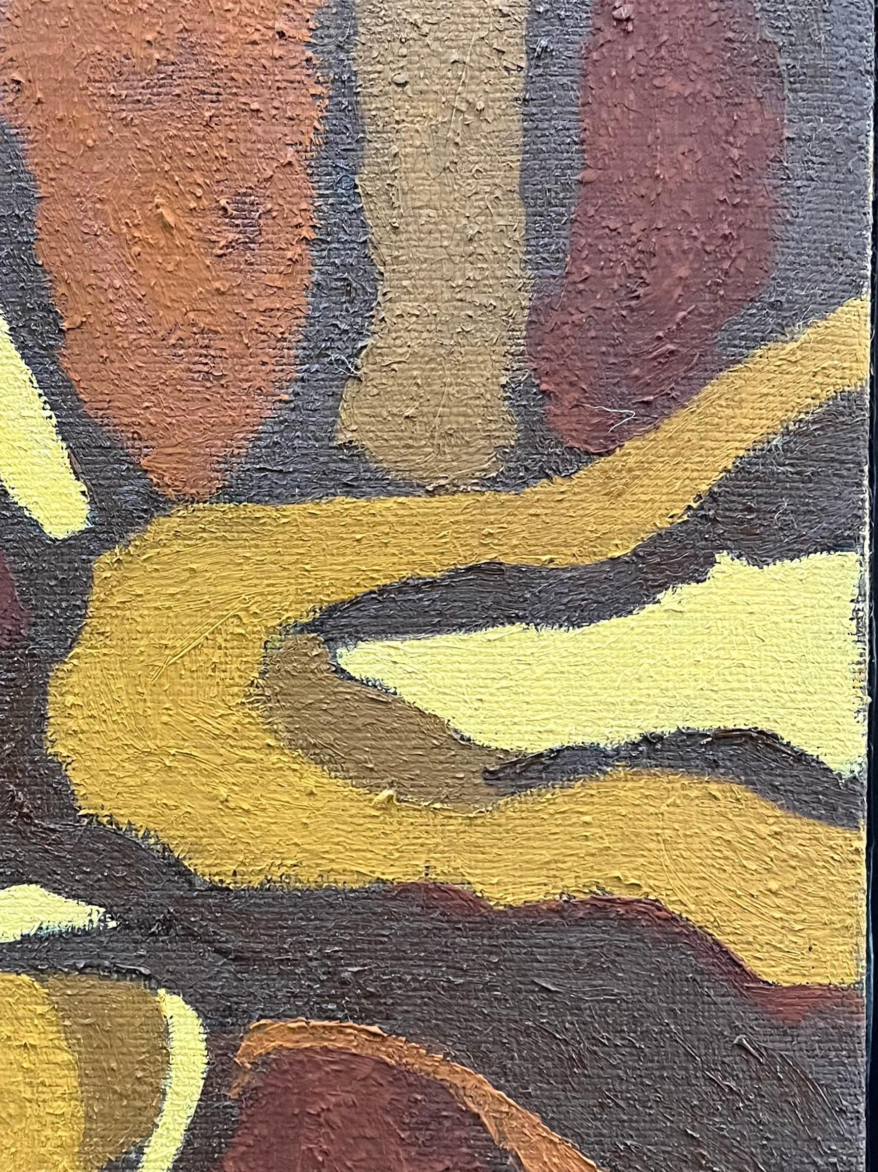 The last breath by Gilbert Pauli - Oil on canvas 40x50 cm For Sale 5
