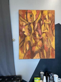 La rebelión de los inocentes de Gilbert Pauli - Óleo sobre lienzo 130x97 cm