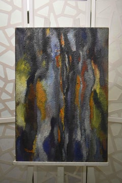 An encounter by Gilbert Pauli - Oil on canvas 55x81 cm