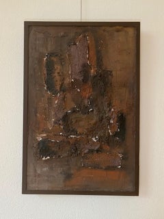 Arte in movimento n°10 di Gilbert Pauli - Scultura in cemento 96x64 cm