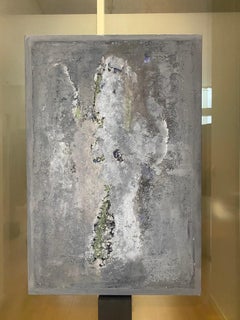 Arte en movimiento n°11 de Gilbert Pauli - Escultura de hormigón 96x64 cm