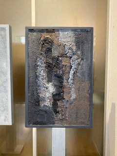 Arte in movimento n°4 di Gilbert Pauli - Scultura in cemento 64x96 cm