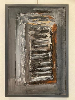 Arte en movimiento n°6 de Gilbert Pauli - Escultura de hormigón 64x96 cm