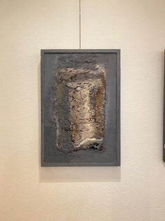 Arte in movimento n°7 di Gilbert Pauli - Scultura in calcestruzzo 96x64 cm