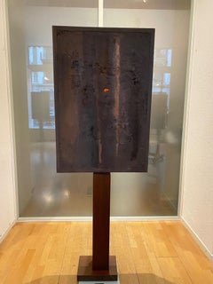 Kunst in Bewegung n°8 von Gilbert Pauli - Betonskulptur 96x64 cm