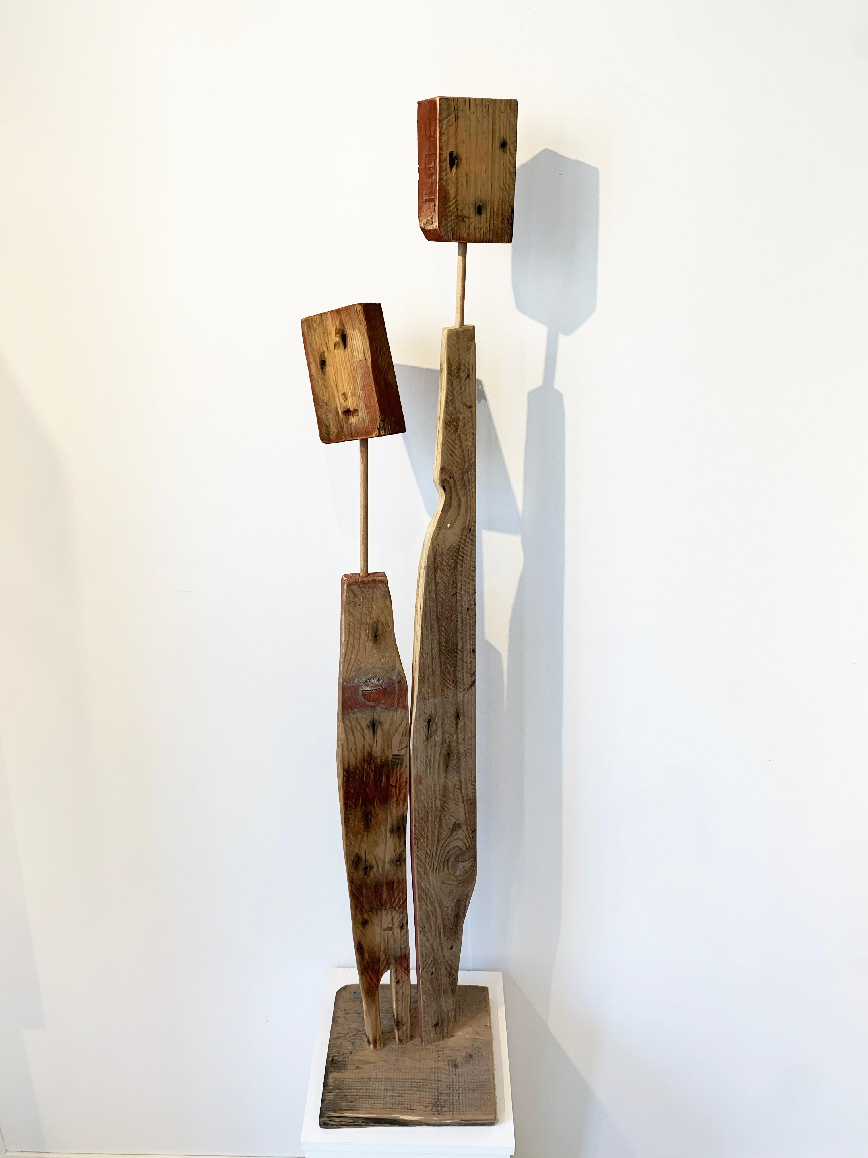 Gilbert Pauli Abstract Sculpture - The little inhabitants
