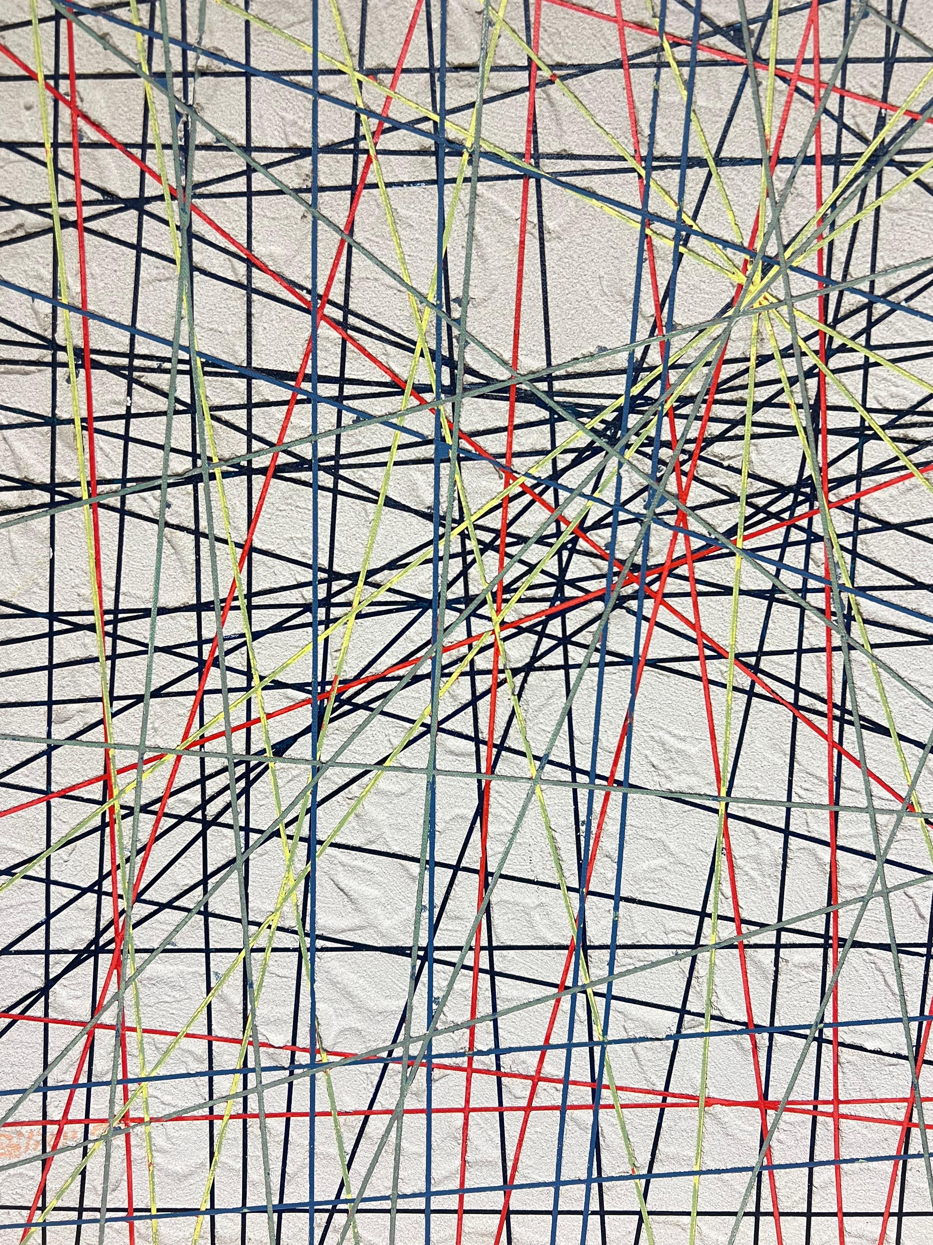 Composizione espressionista astratta
di Gilbert Pelissier (francese, nato nel 1924)
firmato e datato sul verso 74'
dipinto a olio su tela, senza cornice
dimensioni della tela: 24,5 x 20 pollici
condizioni: complessivamente molto buone, alcuni lievi