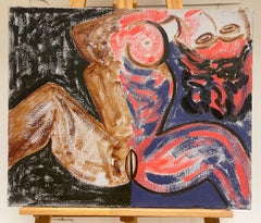 Siglo XX Retrato Abstracto Desnudo de Dama Estilo Picasso Obra y Periodo