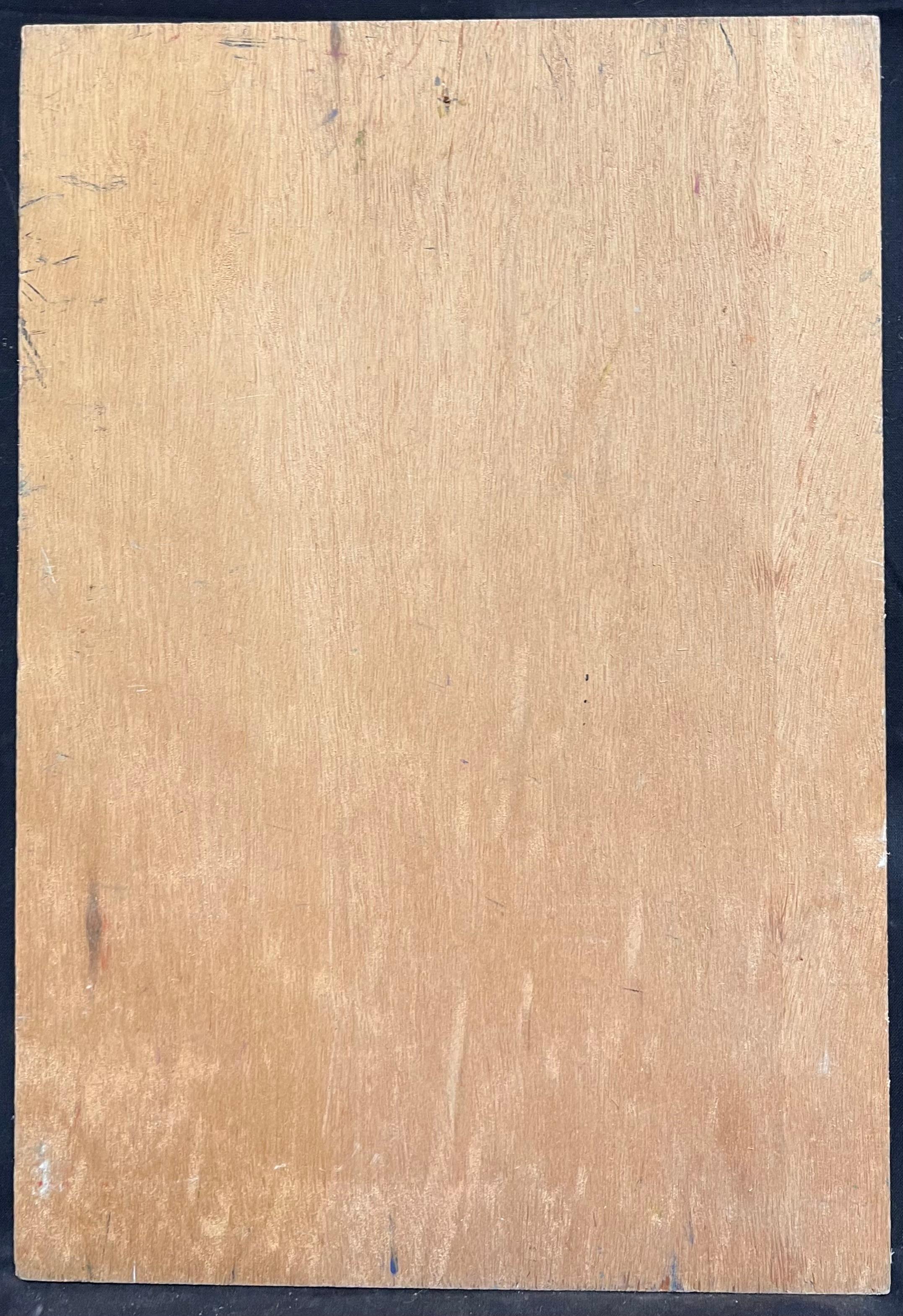 Peinture abstraite française du 20e siècle aux couleurs vives 3