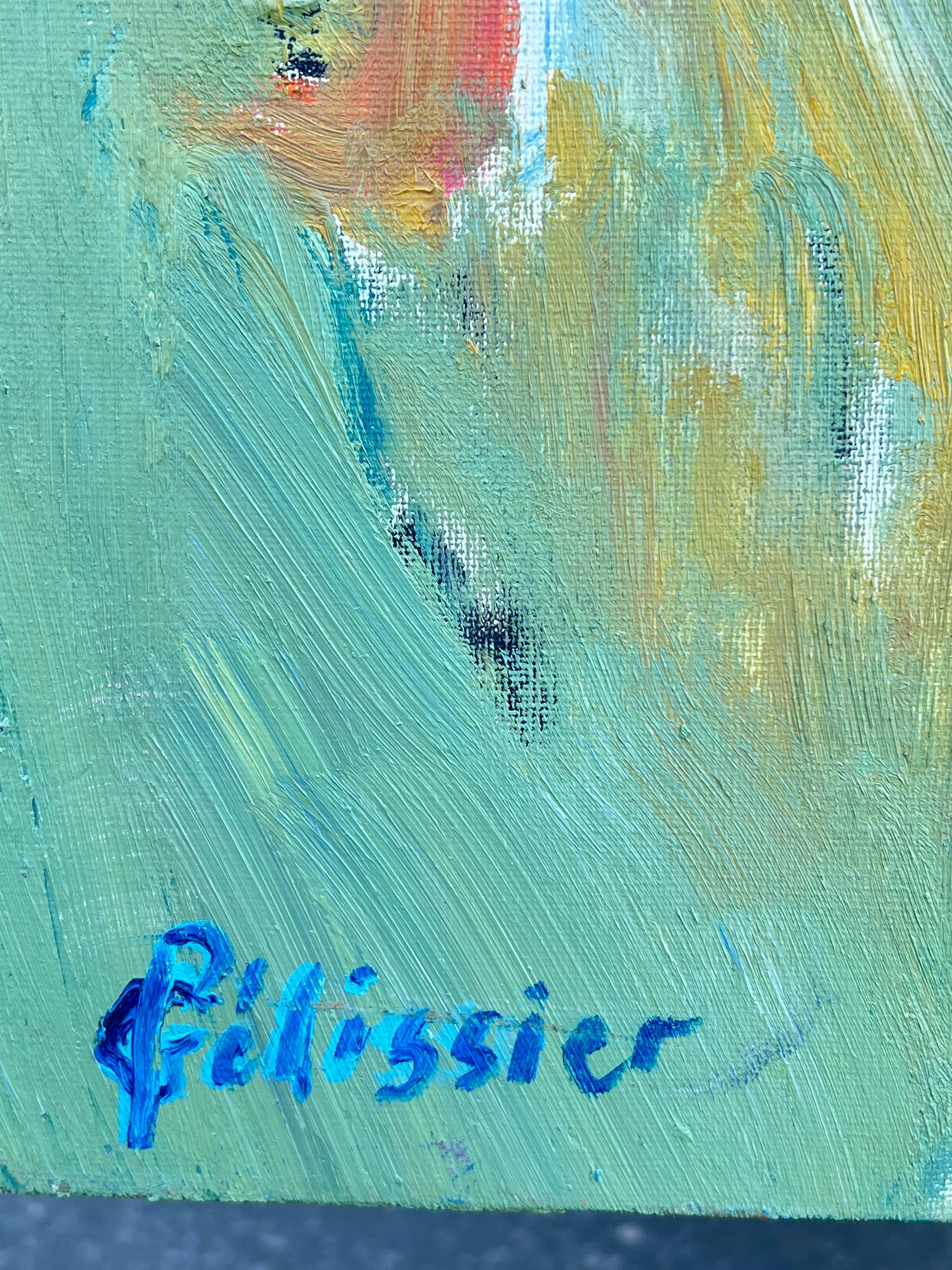Huge French 20th Century Rhythms of Color Abstract Expression Landscape Painting For Sale 7