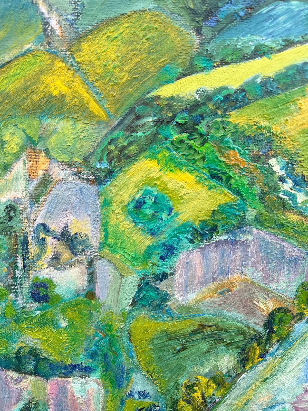 Composizione espressionista astratta
di Gilbert Pelissier (francese, nato nel 1924)
firmato, iscritto verso
dipinto a olio su tela, senza cornice
dimensioni della tela: 18 x 22 pollici
condizioni: complessivamente molto buone, alcuni lievi graffi