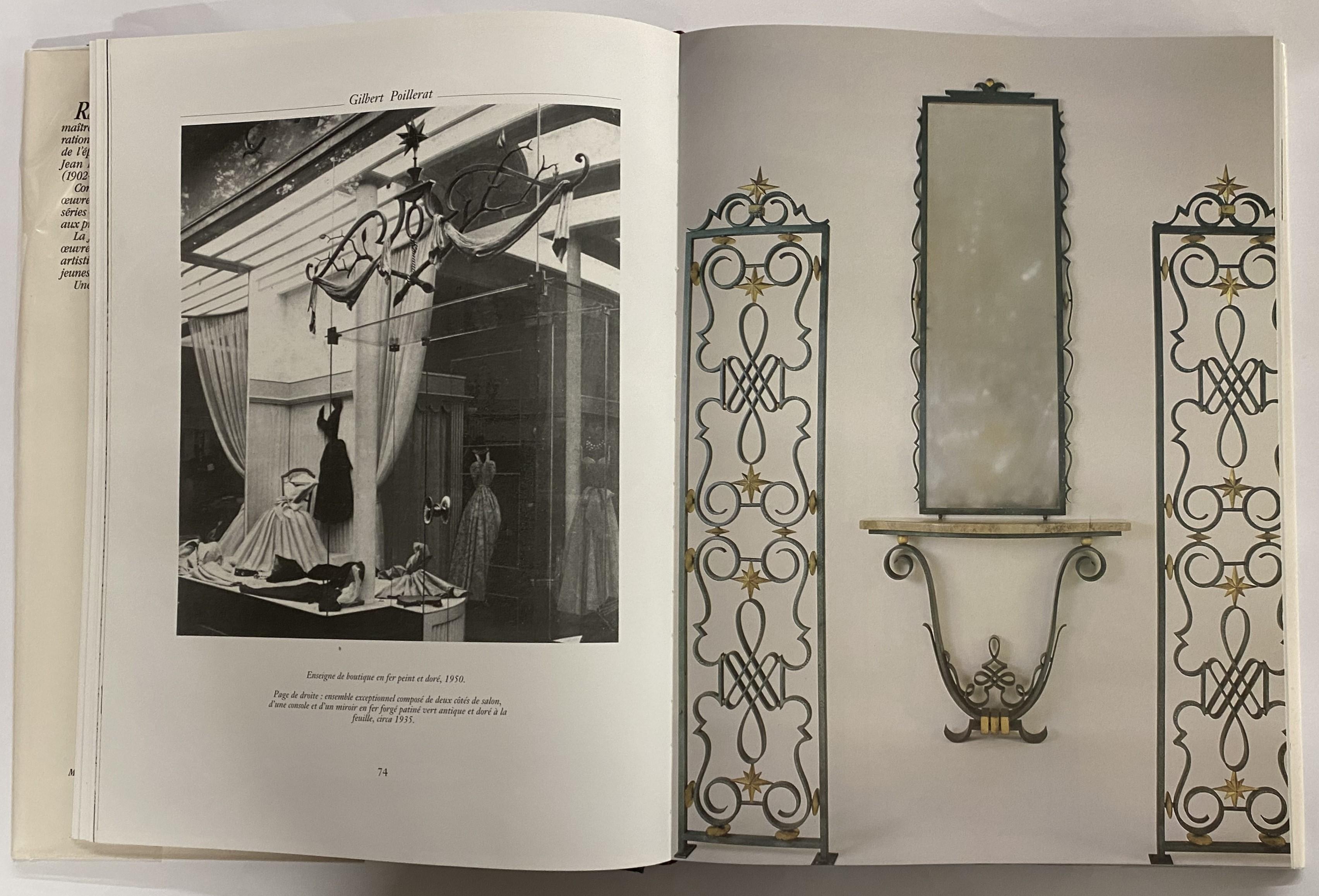 Paper Gilbert Poillerat: Maitre Ferronnier by Francois Baudot (Book) For Sale