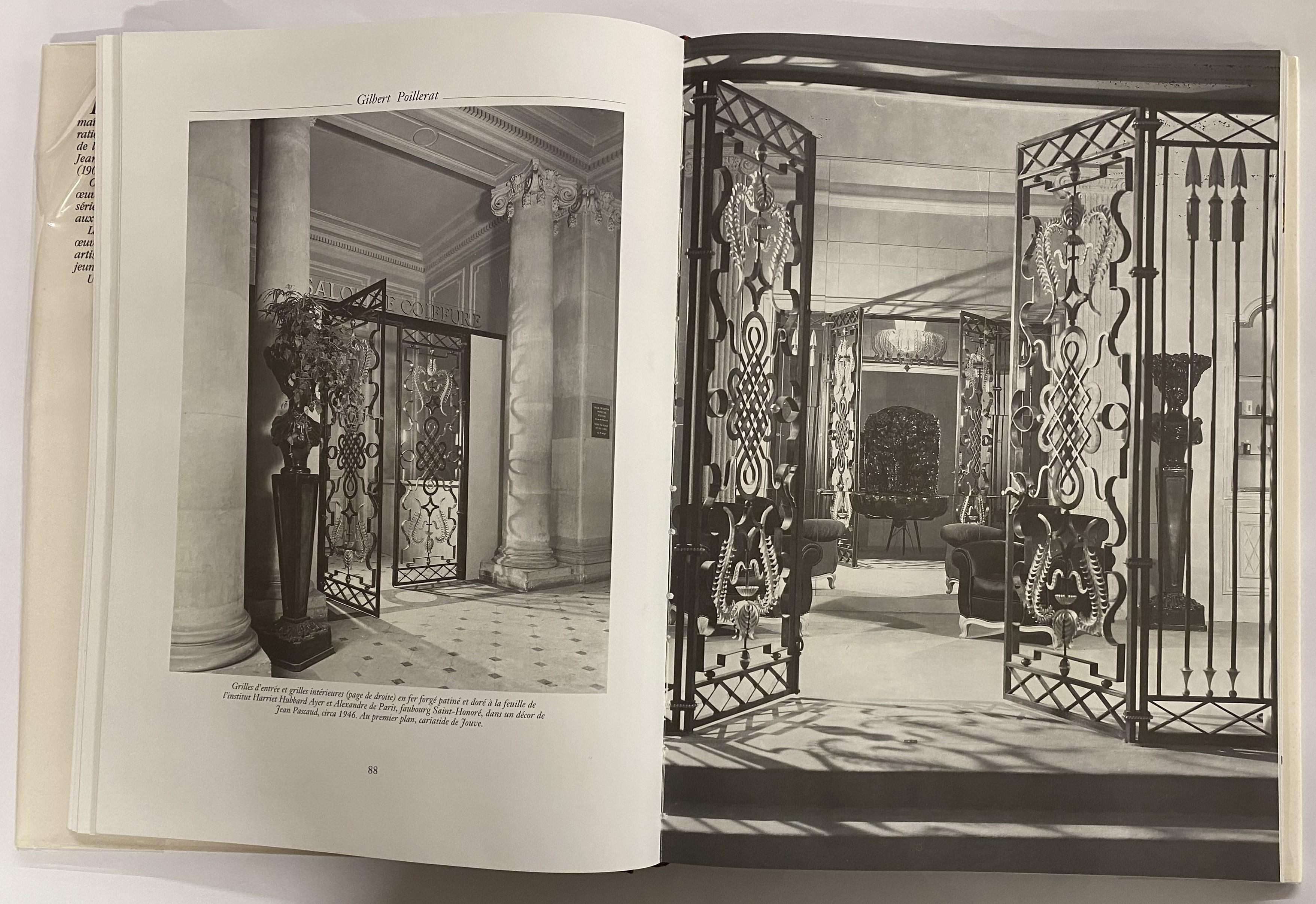 20th Century Gilbert Poillerat: Maitre Ferronnier by Francois Baudot (Book) For Sale