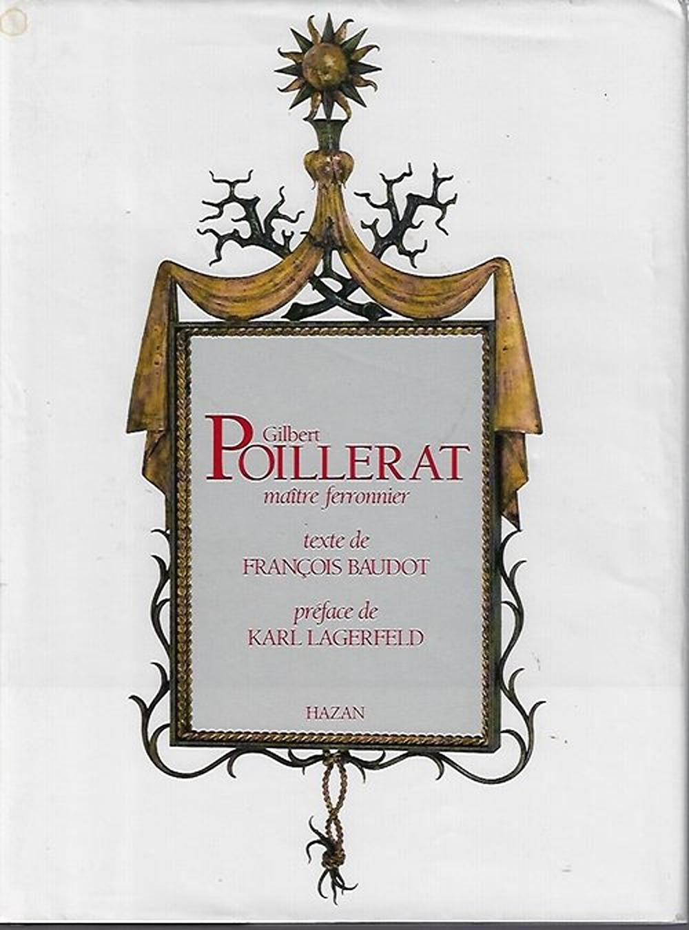 Gilbert Poillerat Paar Tische aus vergoldetem Eisen im Angebot 1