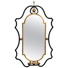 Gilbert Poillerat Style Mirror, by Palladio