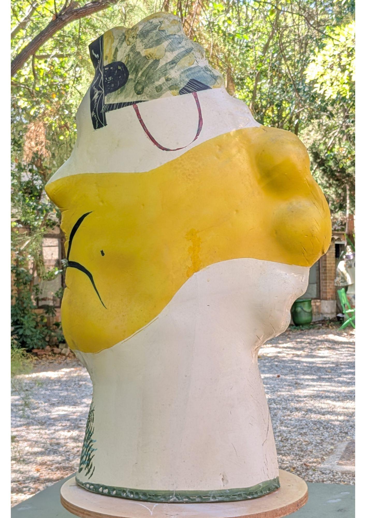 Sublime anthropomorphic sculpture by French artist Gilbert Portanier 