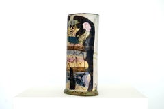 Gilbert Portanier / Ceramic Vase, Vallauris, 1981