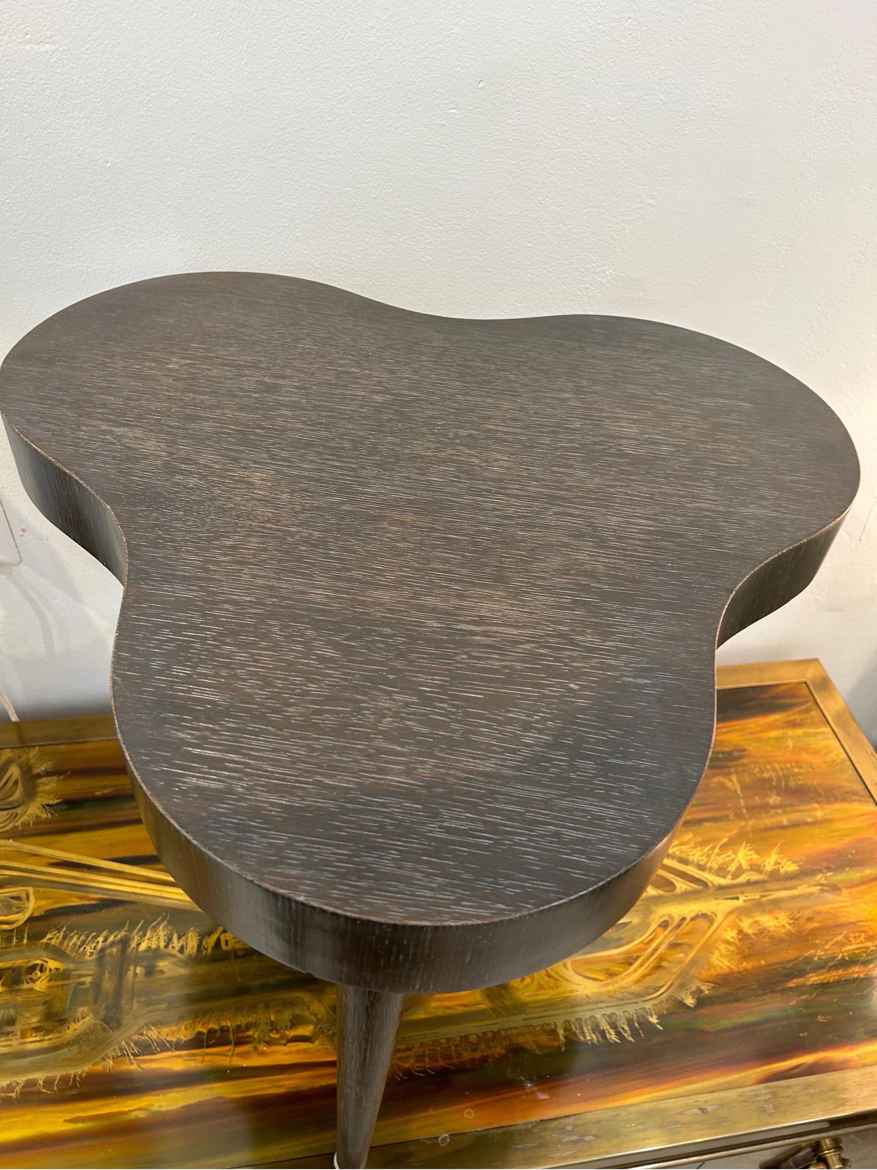 Art Deco Gilbert Rhode for Herman Miller side table in cerused oak  For Sale