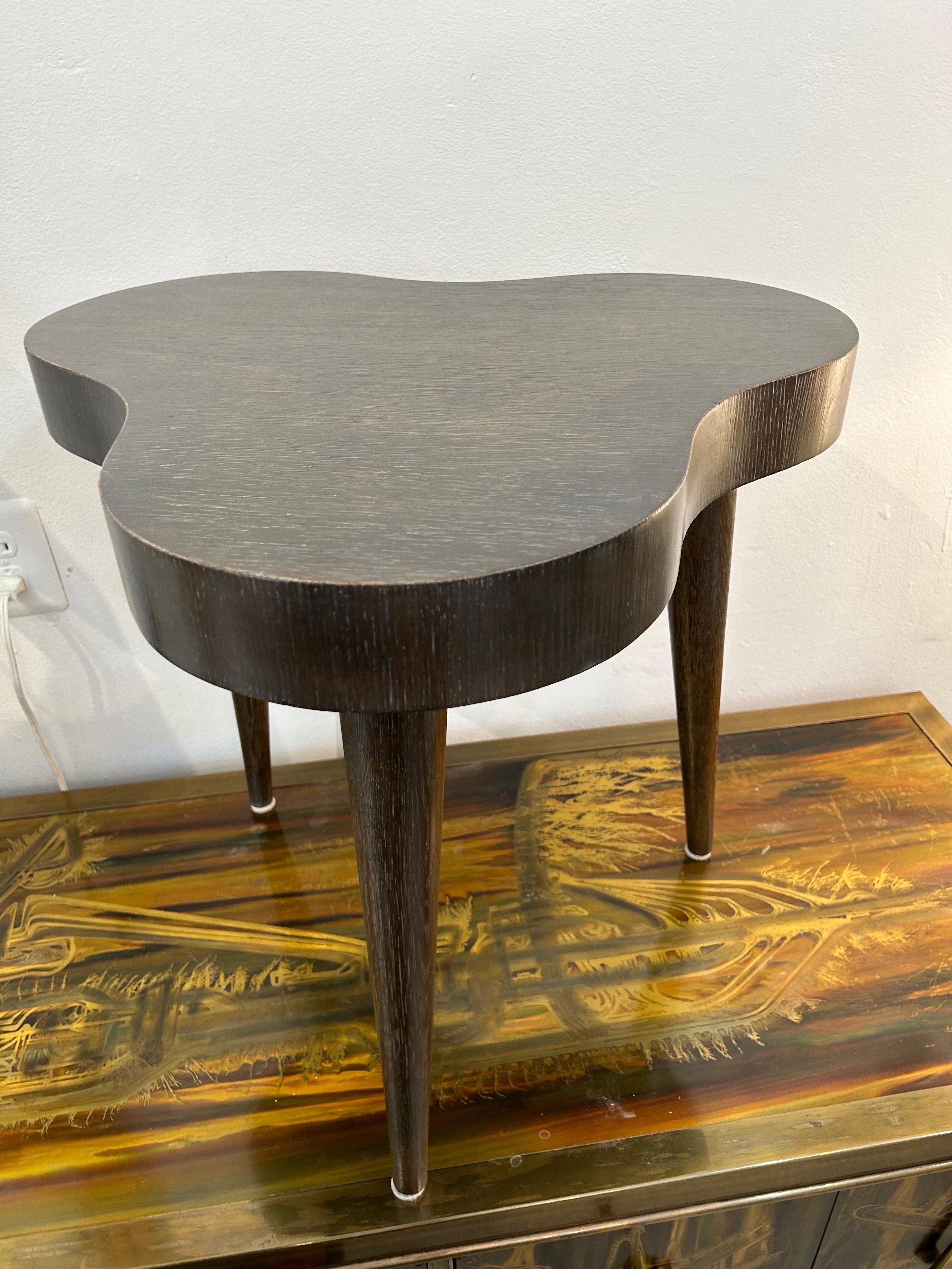 20th Century Gilbert Rhode for Herman Miller side table in cerused oak  For Sale