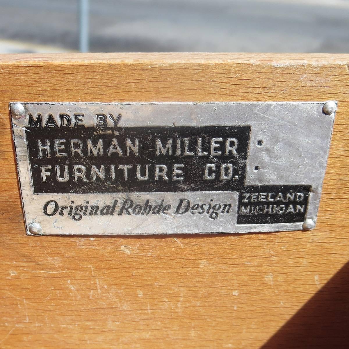 Wood Gilbert Rohde / Herman Miller Refinished 1939 Art Deco End Tables