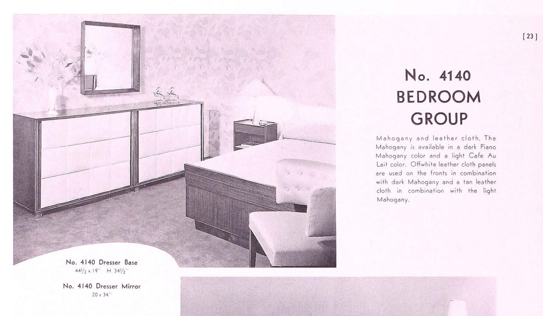 Vollgroßes Bett von Gilbert Rohde für Herman Miller, 4140 im Angebot 10