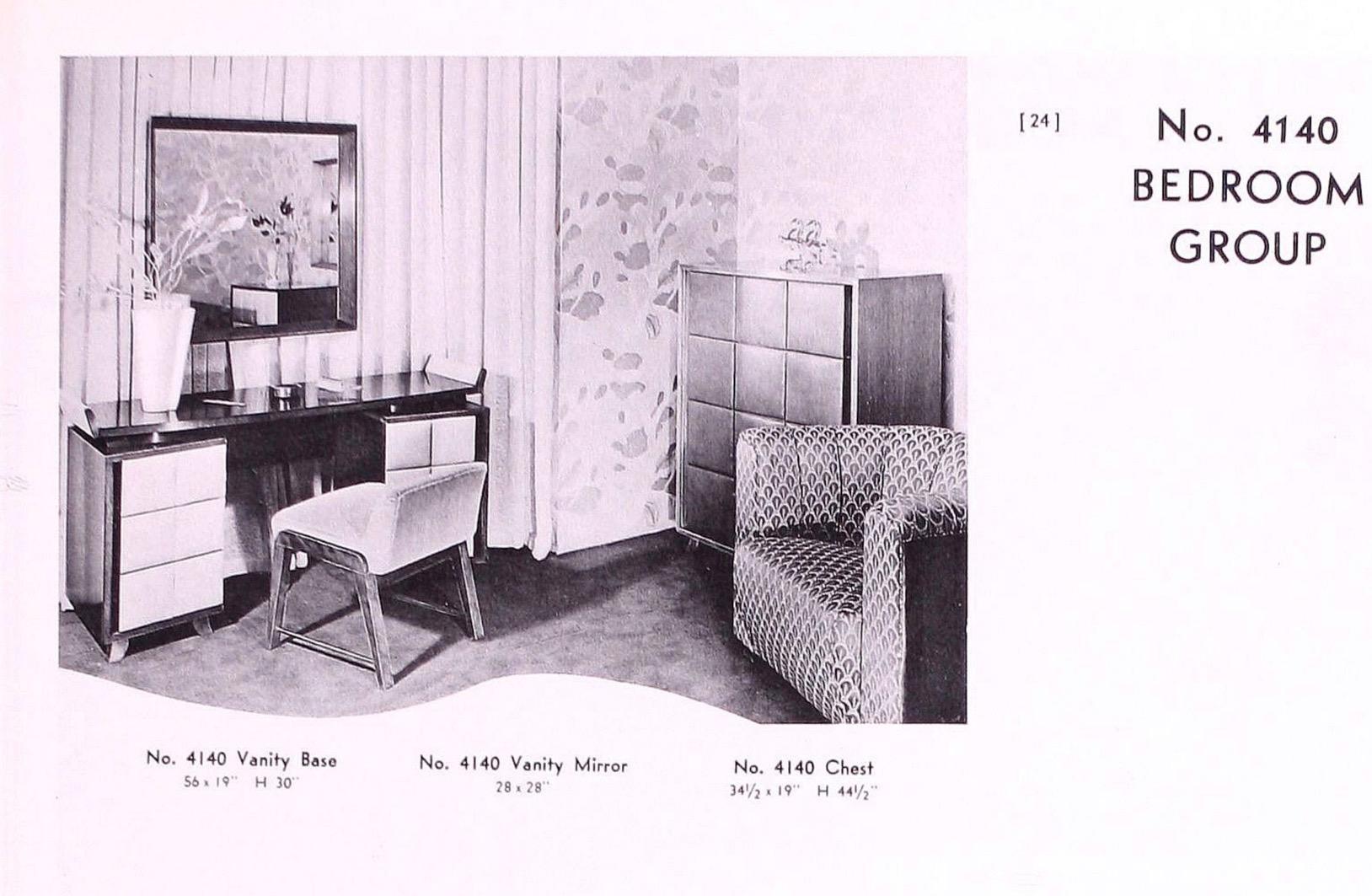 Metà XX secolo Cassapanca Gilbert Rohde 4140 per Herman Miller in vendita