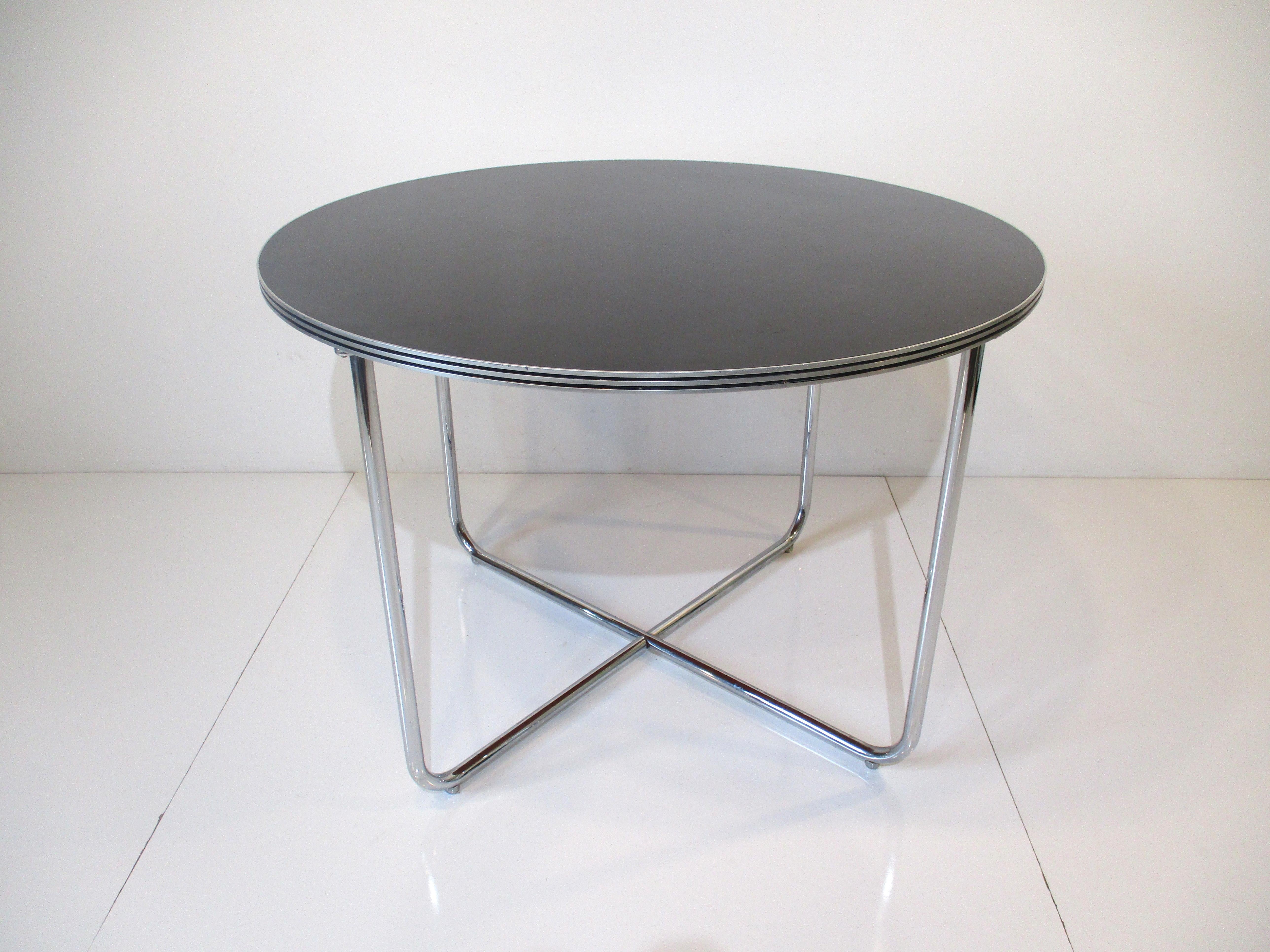 Gilbert Rohde Art Deco Dinning Table for Troy Sunshade 4