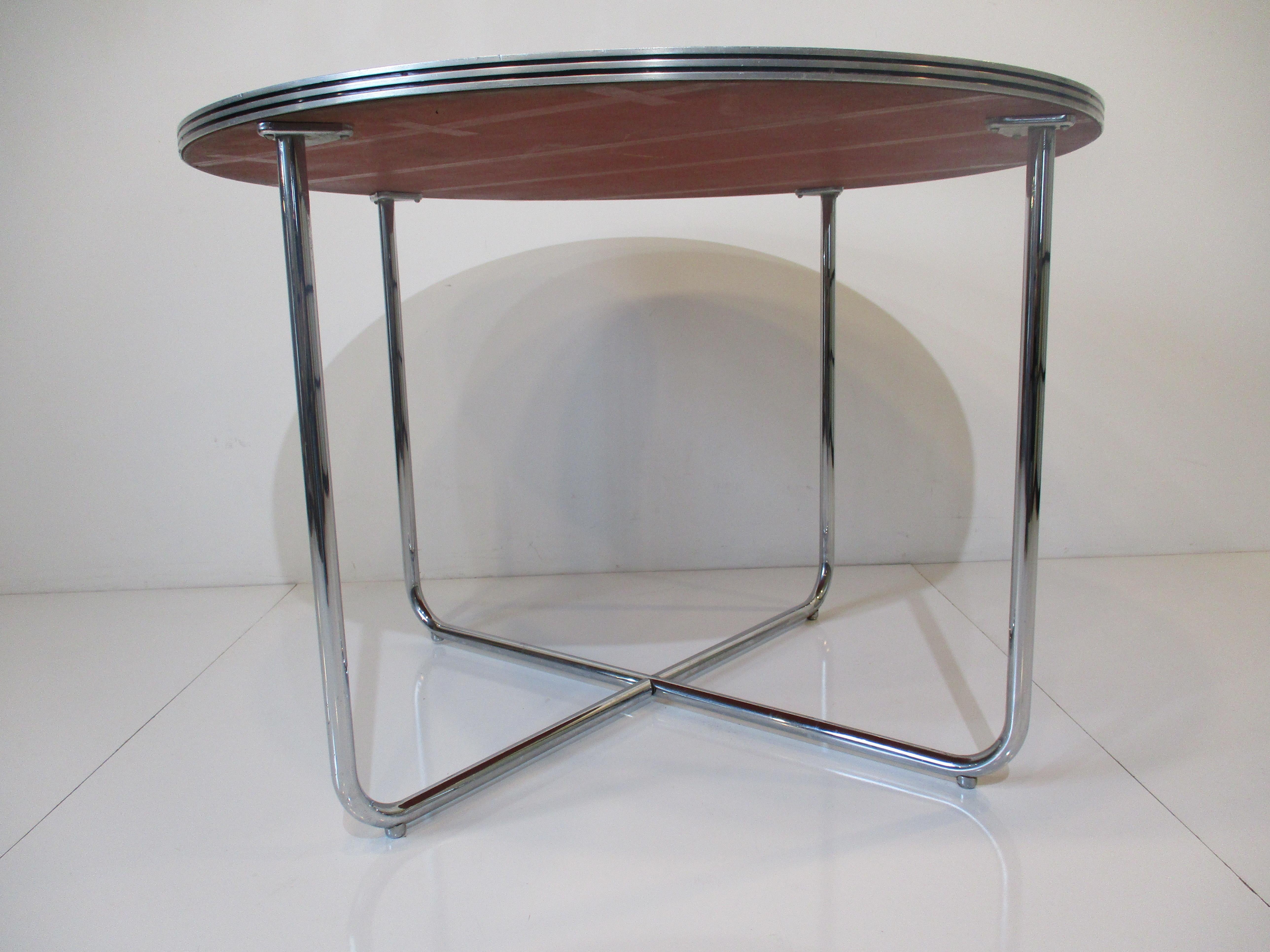 American Gilbert Rohde Art Deco Dinning Table for Troy Sunshade
