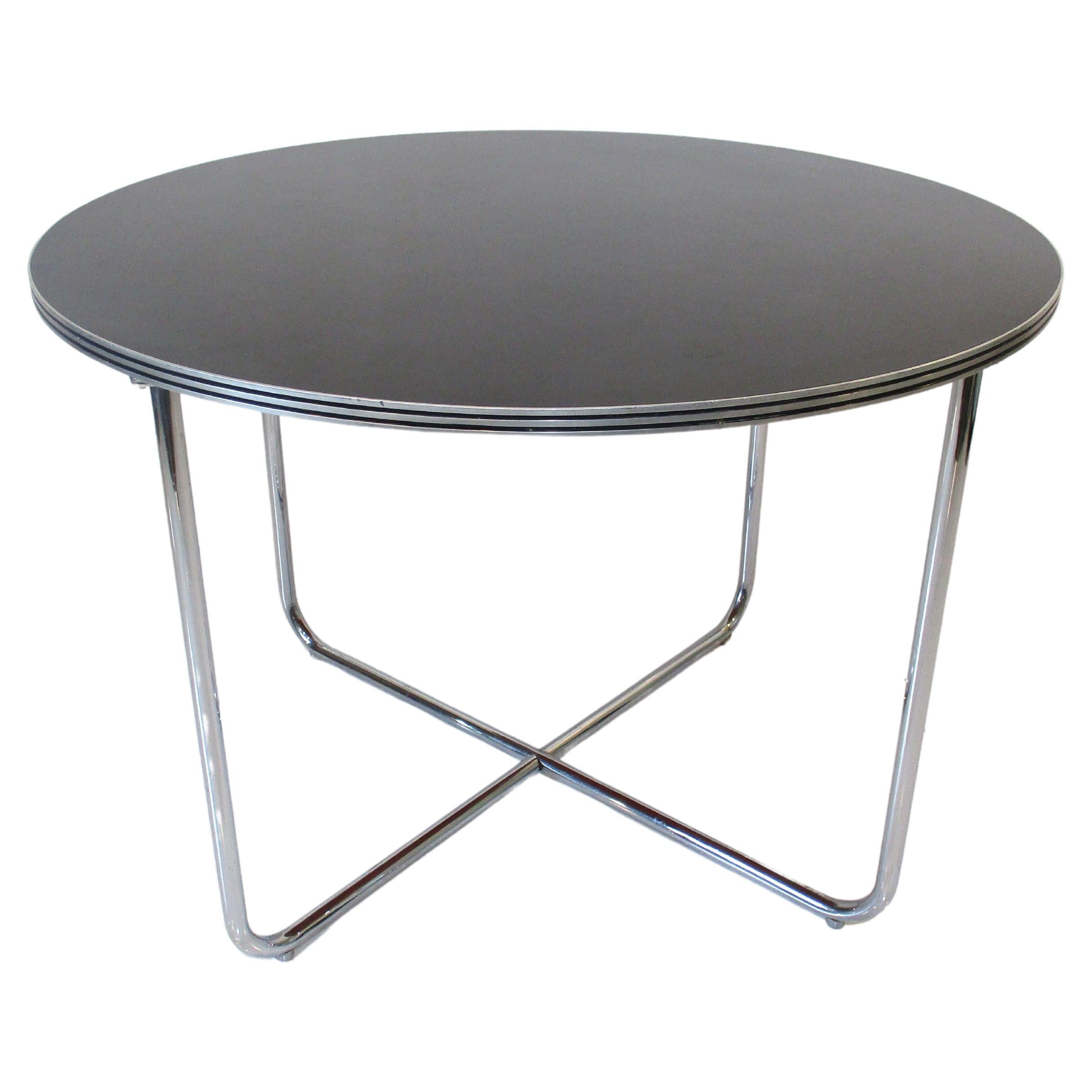 Gilbert Rohde Art Deco Dinning Table for Troy Sunshade