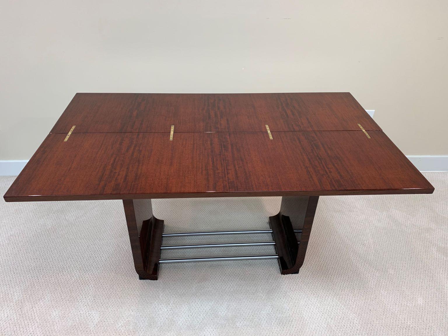 Rare Gilbert Rohde Art Deco  Console Table for Herman Miller Circa 1934 In Excellent Condition In Bernville, PA