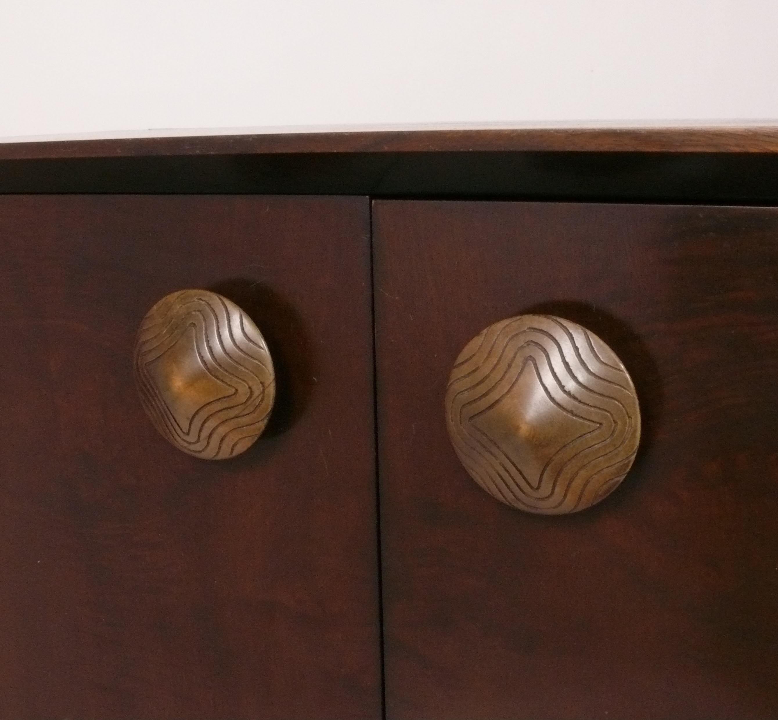 Americano Gilbert Rohde Art Deco Armadio o Cassapanca Raffinato Herman Miller in vendita