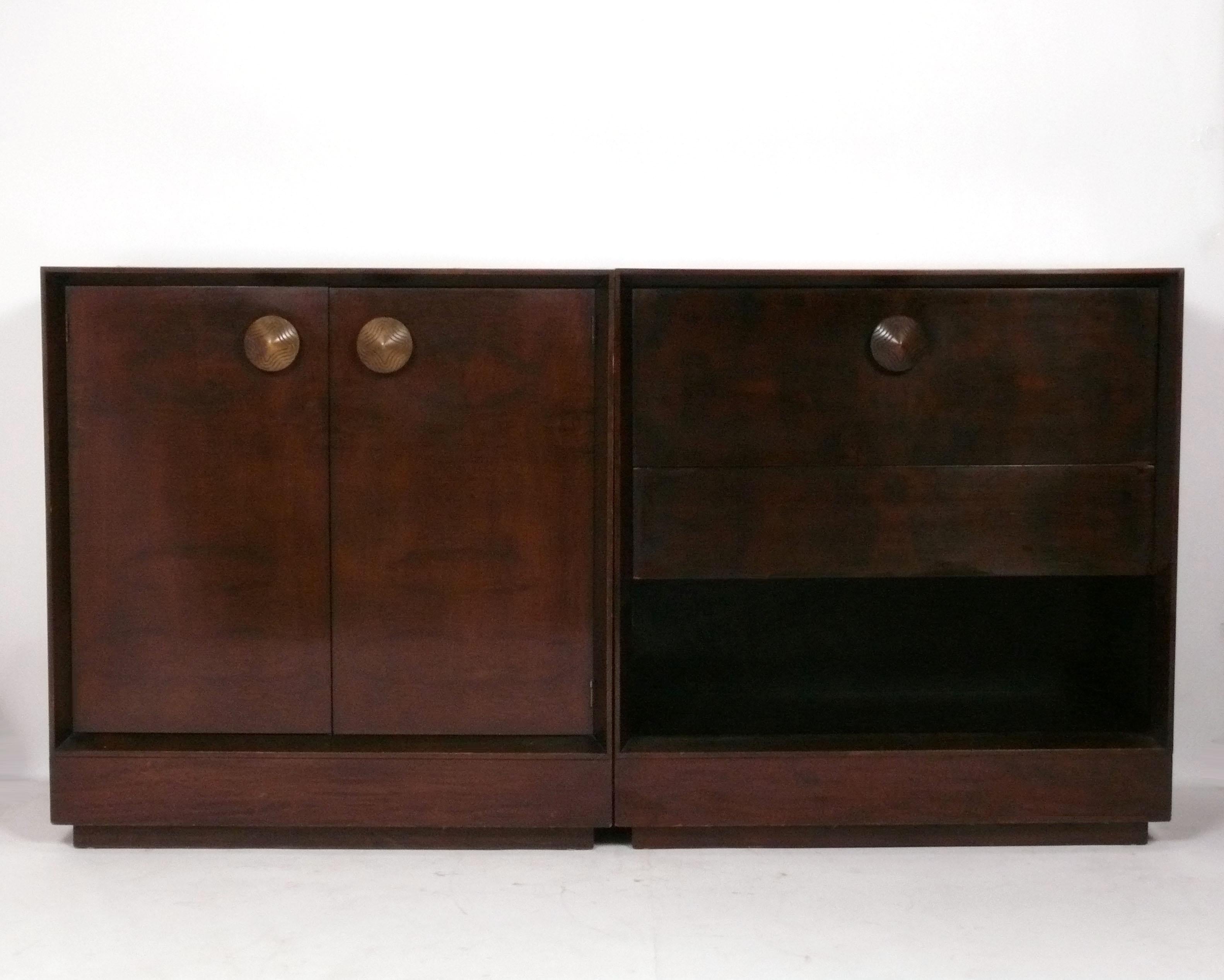 Metallo Gilbert Rohde Art Deco Armadio o Cassapanca Raffinato Herman Miller in vendita