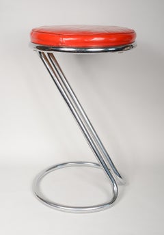 Gilbert Rohde Art Deco Z Stool for Troy Sunshade