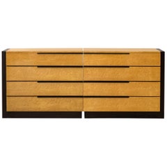 Gilbert Rohde Ash Burl Cabinets for Herman Miller