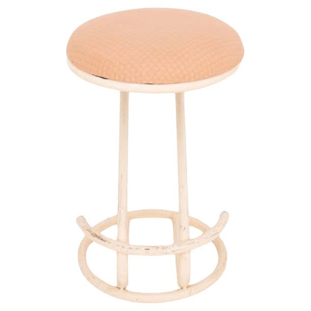 Gilbert Rohde Bar Stool, 1980s For Sale at 1stDibs