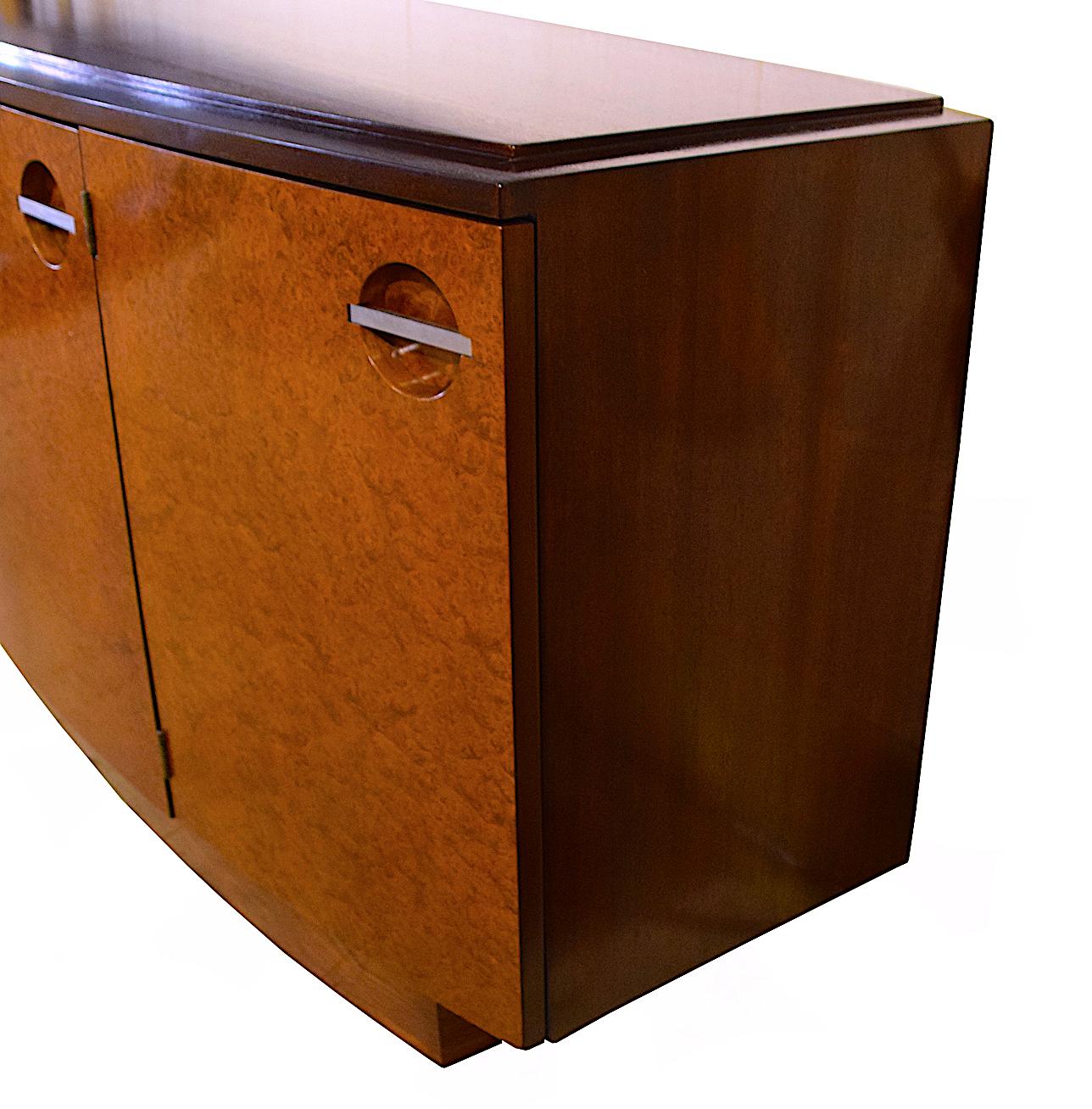 Hand-Crafted Gilbert Rohde Cabinet /Server for Herman Miller, 1937 For Sale