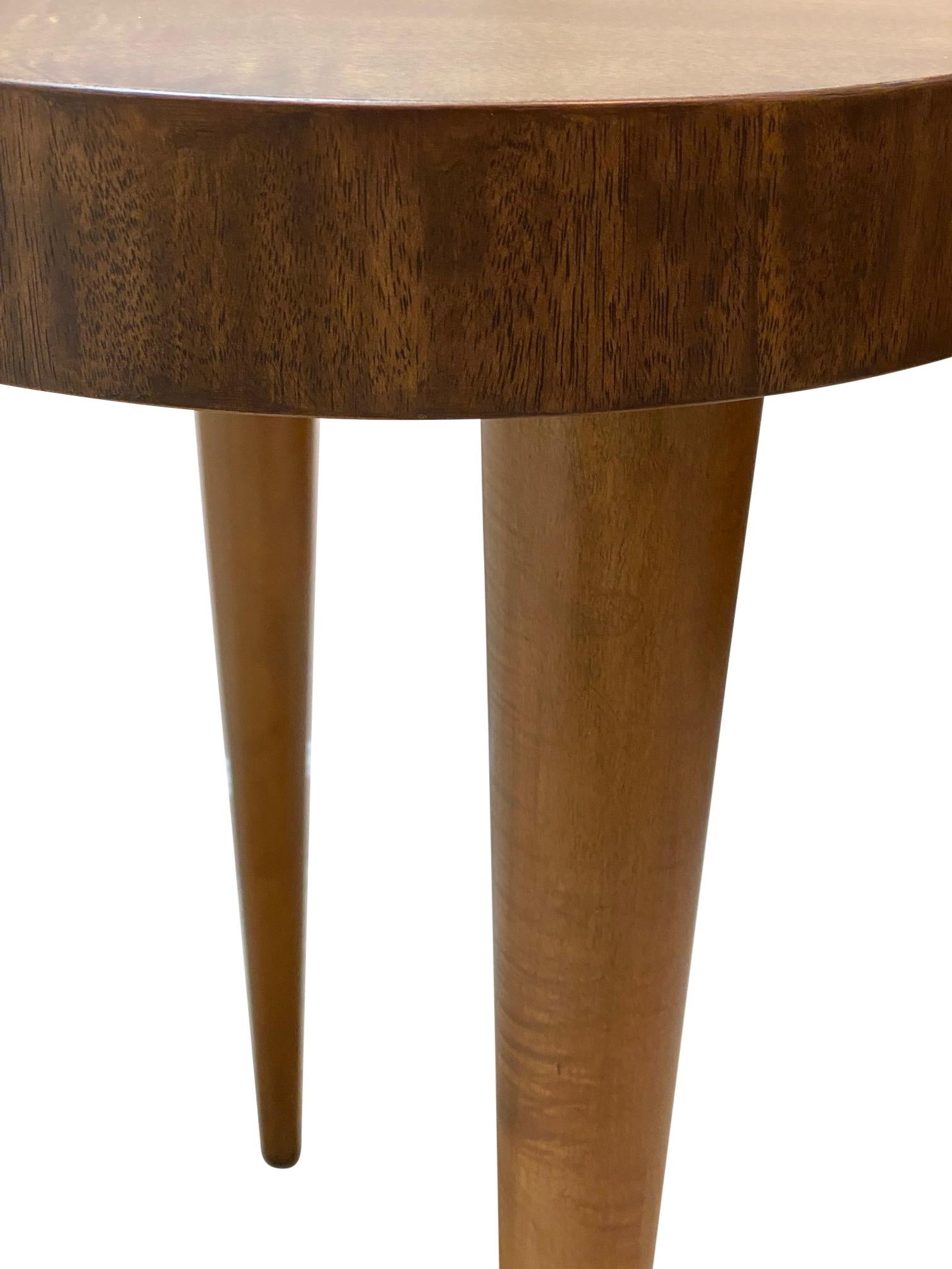 Gilbert Rohde Cloud Side Table Produced by Herman Miller, 1940s In Good Condition In West Palm Beach, FL