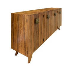 Gilbert Rohde Elegant 4 Door Credenza in Paldao, 1940s