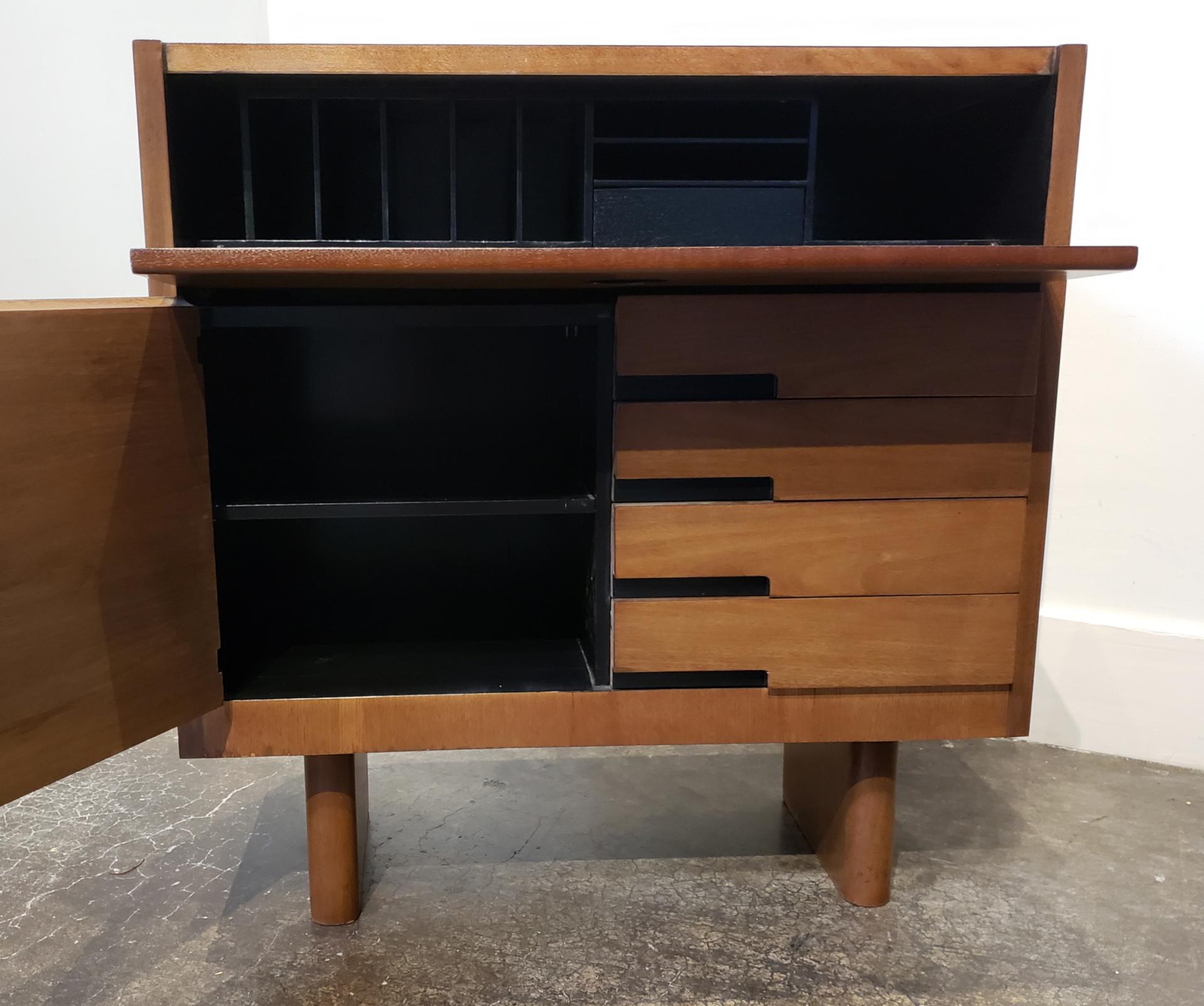 Gilbert Rohde for Herman Miller Art Deco Cabinet Secretary In Good Condition In Dallas, TX