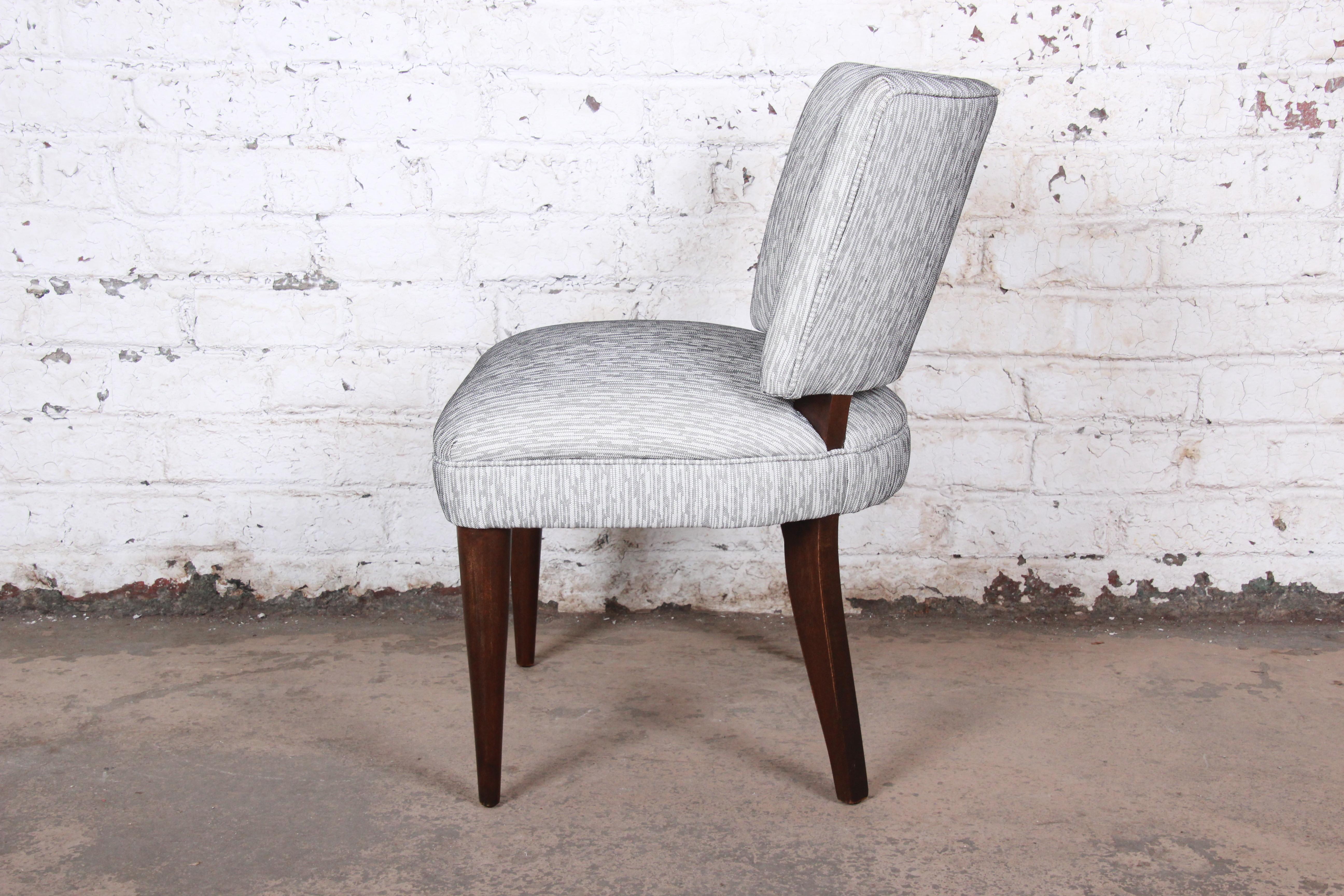 Mid-20th Century Gilbert Rohde for Herman Miller Art Deco Dining Chairs, Fully Restored