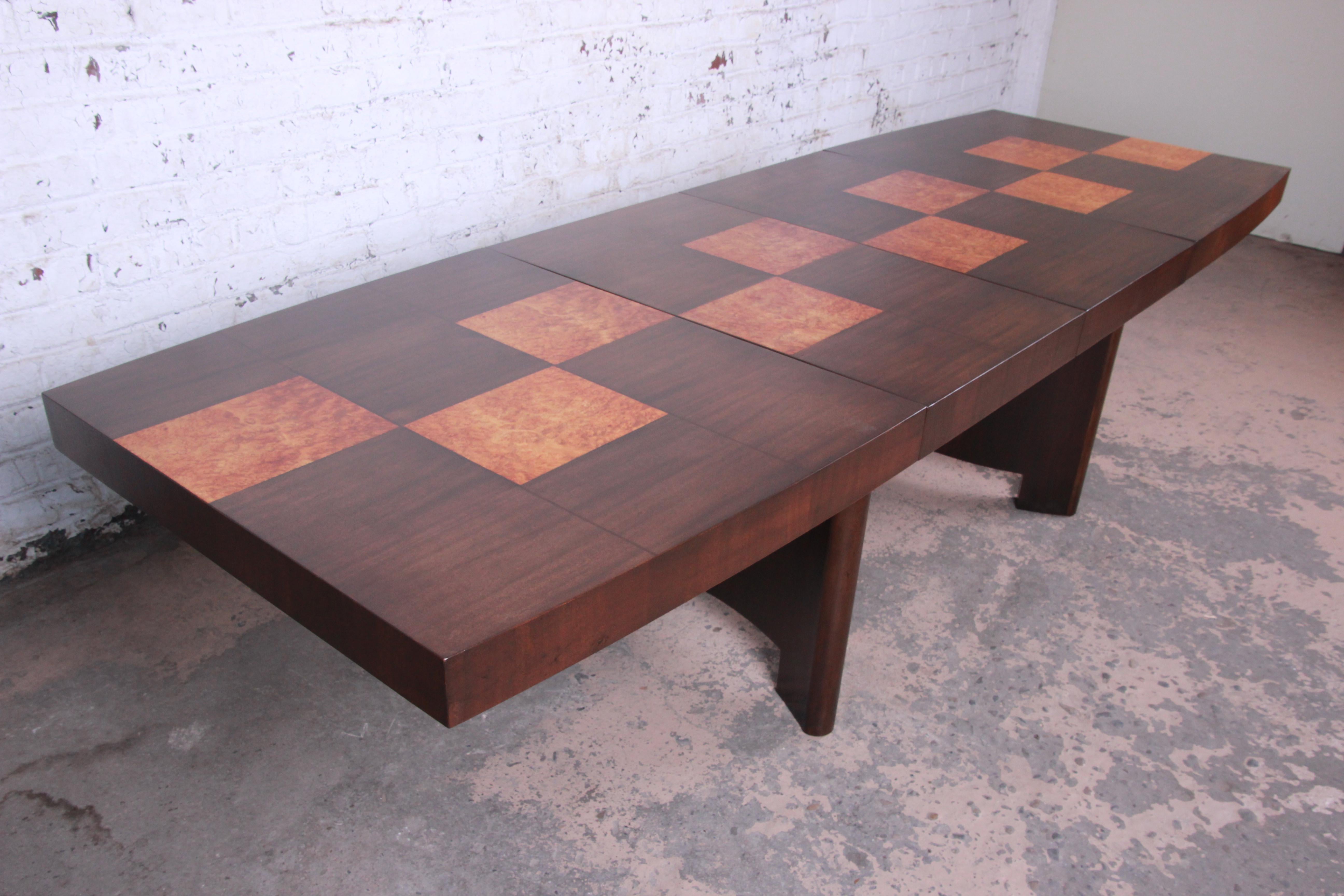 Gilbert Rohde for Herman Miller Art Deco Extension Dining Table, 1937 In Good Condition In South Bend, IN