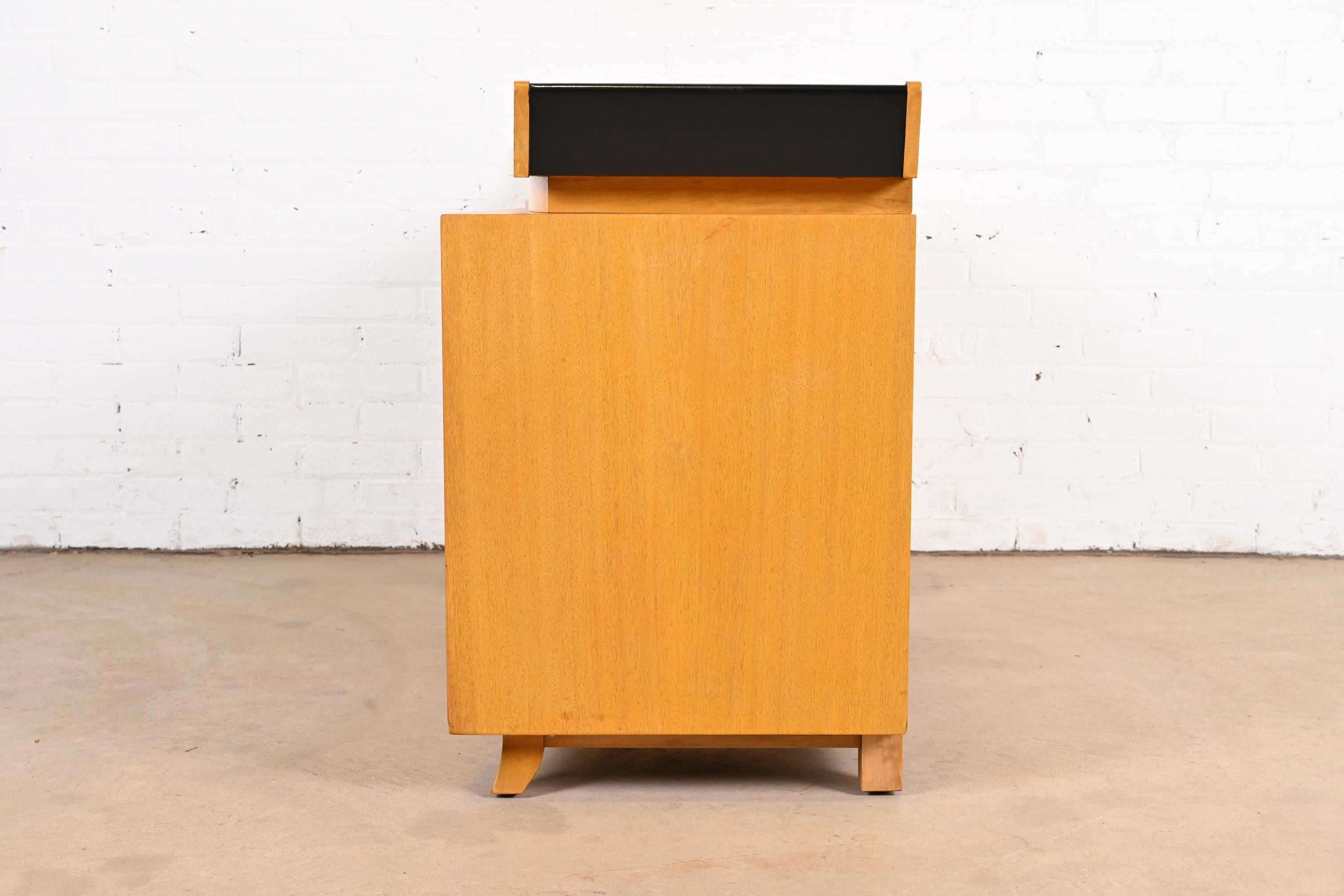 Art-Déco-Schminktisch oder Schreibtisch von Gilbert Rohde für Herman Miller, 1930er Jahre im Angebot 9