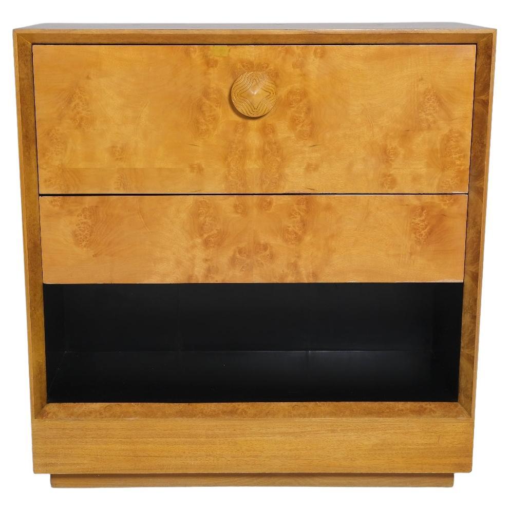 Gilbert Rohde for Herman Miller Cabinet Secretary Desk in Bird’s-Eye Maple, 1940