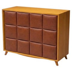 Gilbert Rohde For Herman Miller Modern Upholstered Chest 4140 - Art Deco Style
