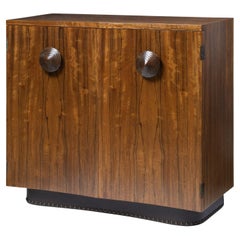 Gilbert Rohde for Herman Miller "Paldao" Cabinet in Paldao Wood & Leather