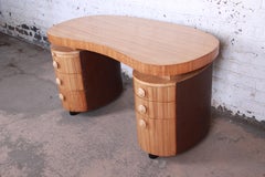 Gilbert Rohde for Herman Miller Paldao Group Art Deco Double Pedestal Desk, 1941