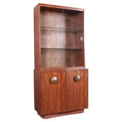 Gilbert Rohde for Herman Miller Paldao Group Bar Cabinet Hutch, Newly Restored