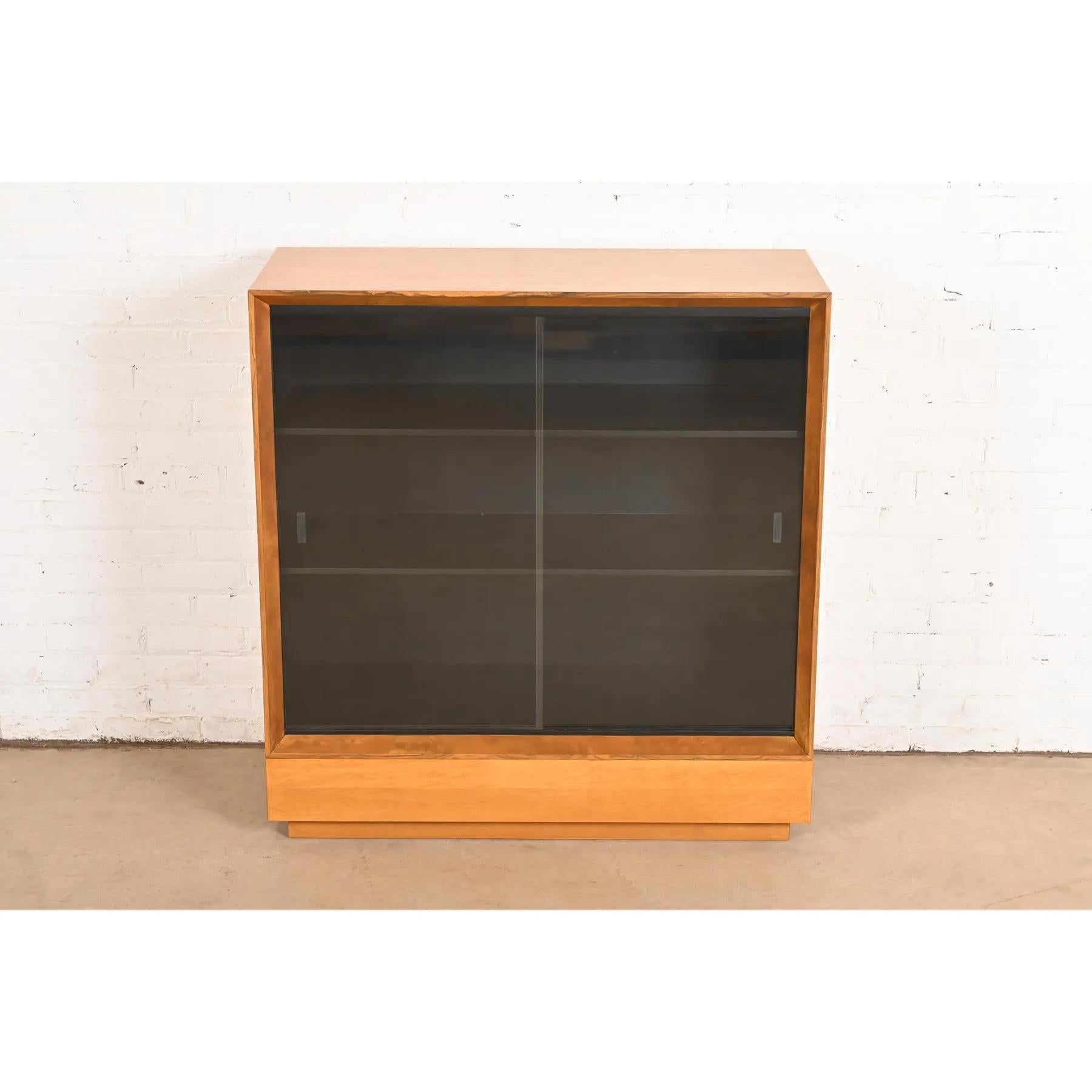 Mid-Century Modern Gilbert Rohde for Herman Miller Paldao Group Bookcase, Newly Refinished For Sale
