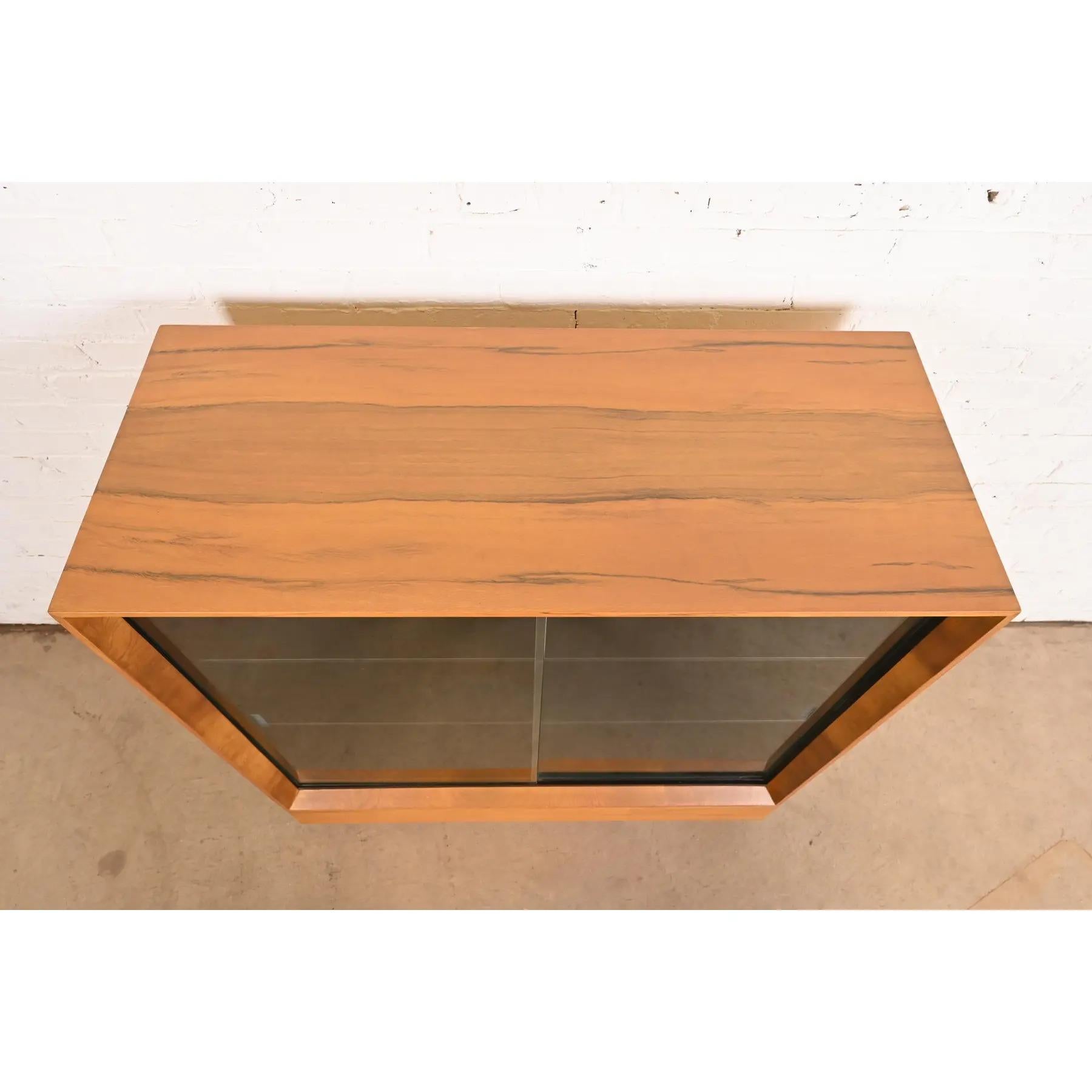 Gilbert Rohde for Herman Miller Paldao Group Bookcase, Newly Refinished For Sale 1